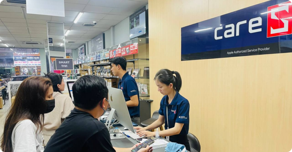 CareS - Trung tâm bảo hành ủy quyền chính hãng Apple